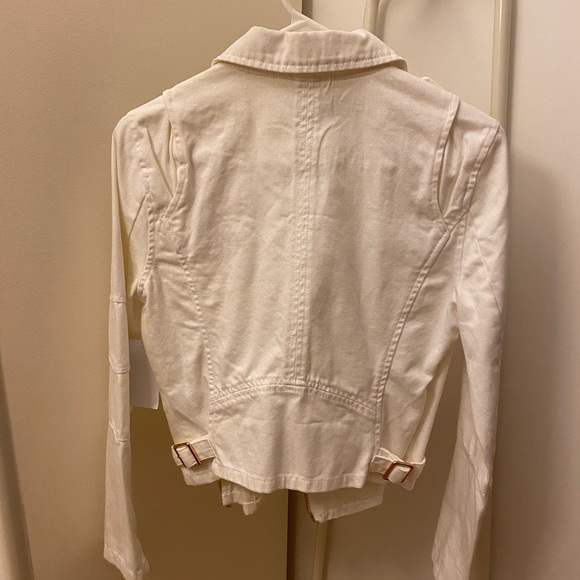 Blank NYC white motto jacket - Picture 4 of 6